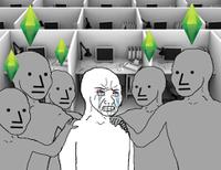 wojak sims npcs 