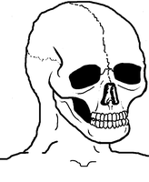 wojak skull 