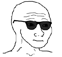 wojak sunglasses 