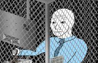 wojak wage cage 