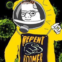 zoomer hazmat suit repent boomer 